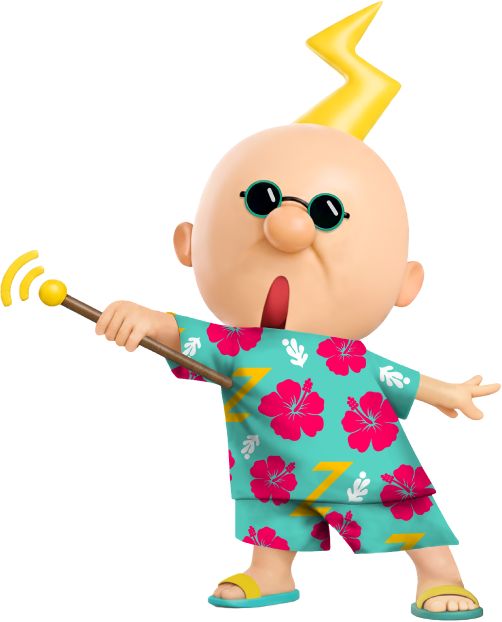 料金シミュレーションするキャラクター