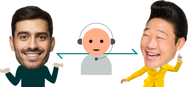 多言語通訳サポート