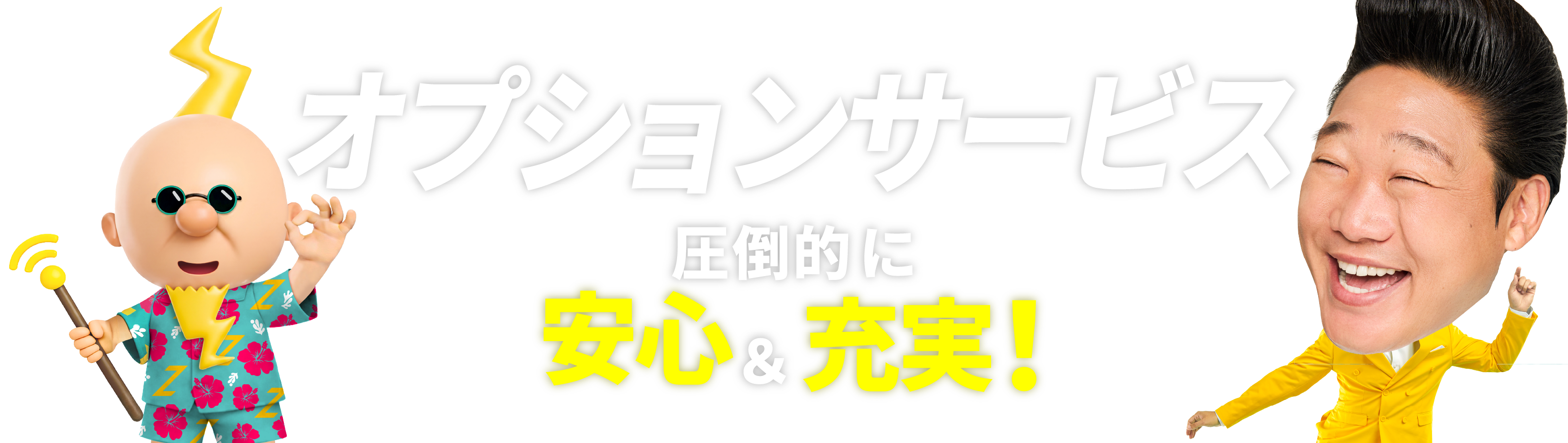 充実のオプションサービス！